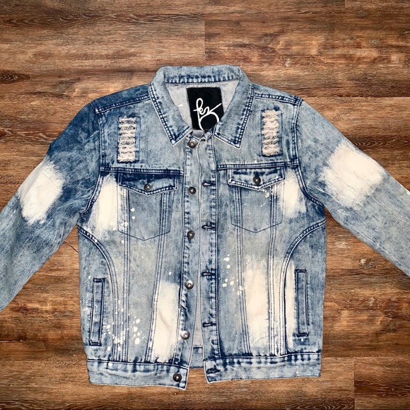 custom jean jacket mens